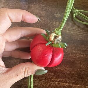 Loewe Tomato-Shaped Bag Charm